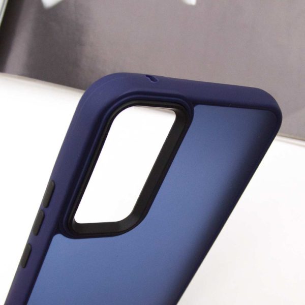 Чохол для Samsung Galaxy A36 5G / A56 5G Синій TPU+PC Lyon Frosted - Зображення 4