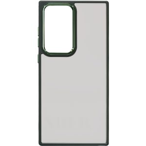 Чохол для Samsung Galaxy S25 Ultra Зелений TPU+PC North Guard