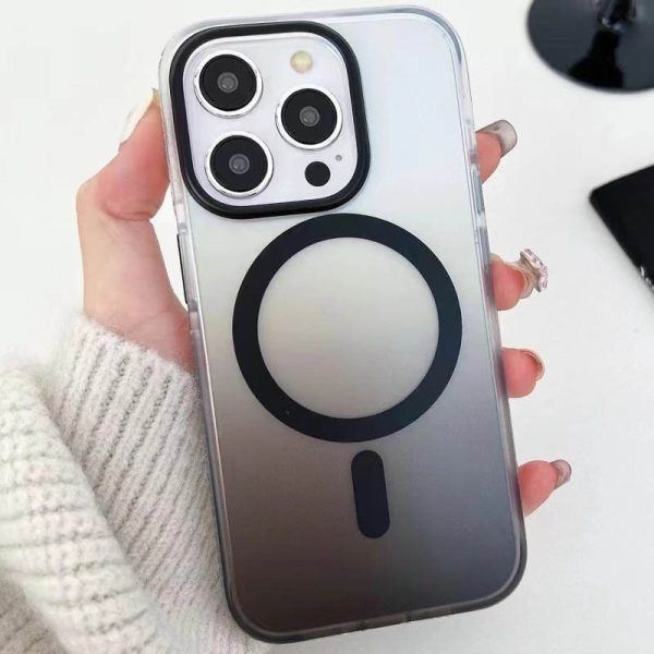 Чохол для iPhone 15 Pro Max Чорний TPU+PC Shadow with MagSafe - Зображення 2
