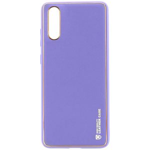 Шкіряний чохол для Samsung Galaxy A50 (A505F) / A50s / A30s Фіолетовий Xshield