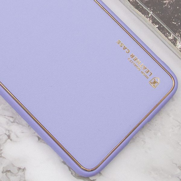 Шкіряний чохол для Samsung Galaxy A50 (A505F) / A50s / A30s Фіолетовий Xshield - Зображення 2