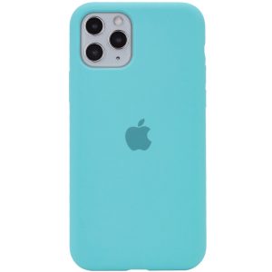 Чохол для iPhone 11 Pro Бірюзовий Silicone Case Full Protective