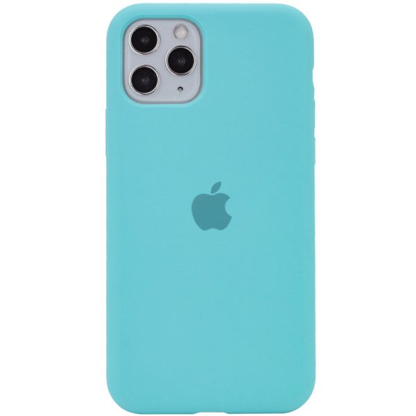 Чохол для iPhone 11 Pro Бірюзовий Silicone Case Full Protective