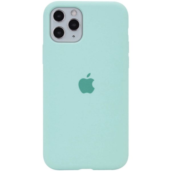 Чохол для iPhone 11 Pro Бірюзовий Silicone Case Full Protective