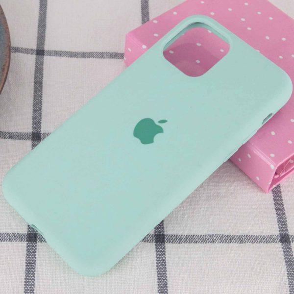 Чохол для iPhone 11 Pro Бірюзовий Silicone Case Full Protective - Зображення 2