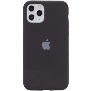 Чохол для iPhone 11 Pro Чорний Silicone Case Full Protective