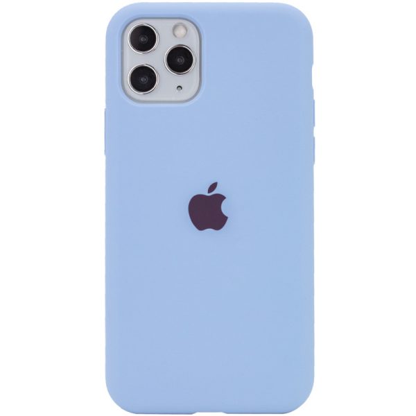 Чохол для iPhone 11 Pro Блакитний Silicone Case Full Protective