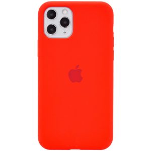 Чохол для iPhone 11 Pro Червоний Silicone Case Full Protective