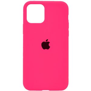 Чохол для iPhone 11 Pro Рожевий Silicone Case Full Protective