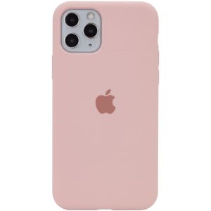 Чохол для iPhone 11 Pro Рожевий Silicone Case Full Protective