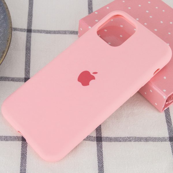 Чохол для iPhone 11 Pro Рожевий Silicone Case Full Protective - Зображення 2