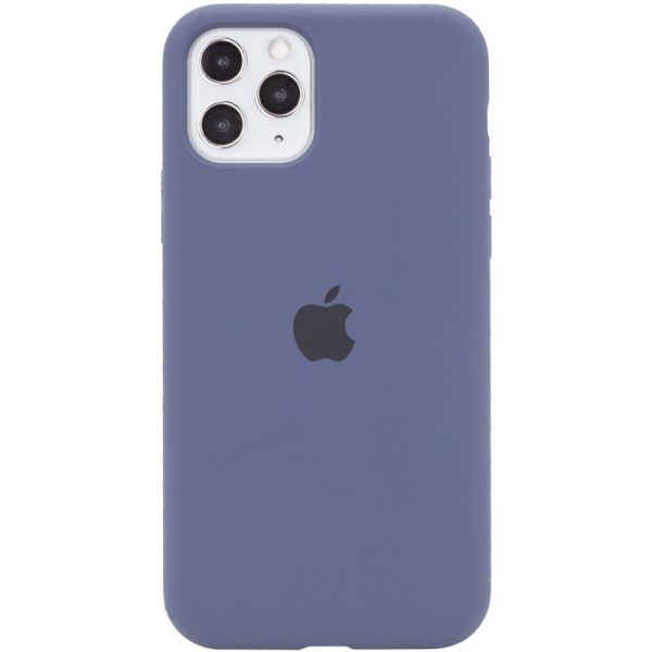 Чохол для iPhone 11 Pro Синій Silicone Case Full Protective
