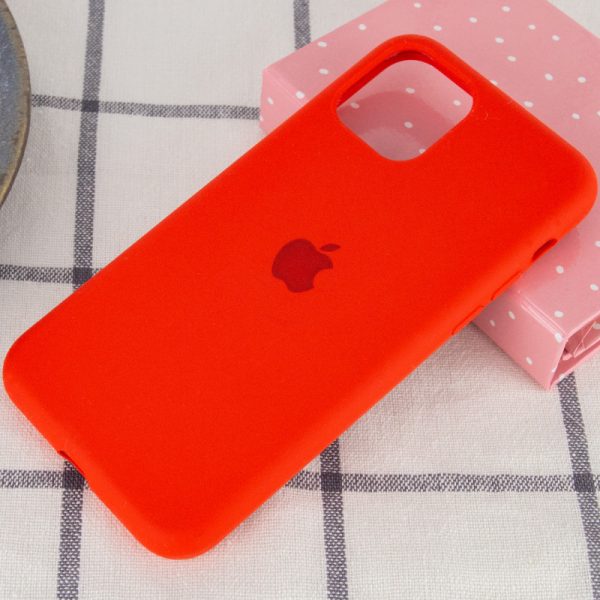 Чохол для iPhone 11 Pro Max Червоний Silicone Case Full Protective - Зображення 2
