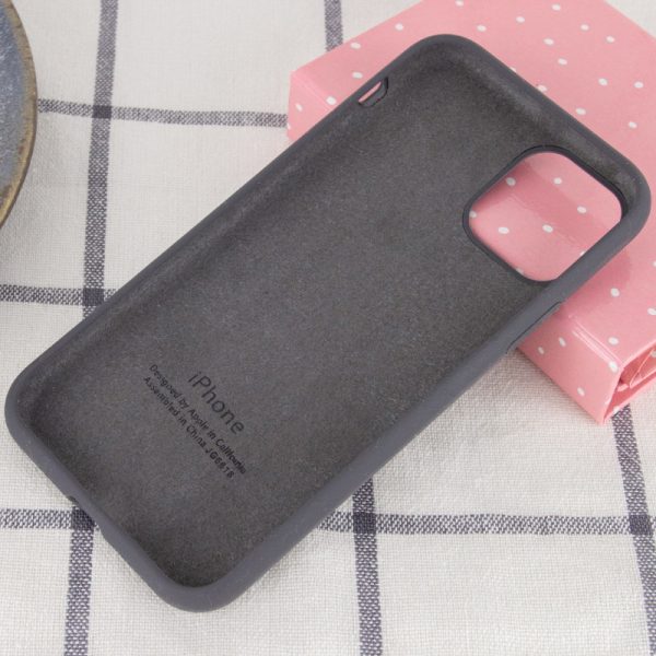Чохол для iPhone 11 Pro Max Сірий Silicone Case Full Protective - Зображення 3