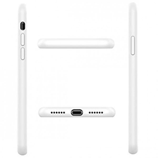 Чохол для iPhone 7 plus / 8 plus Білий Silicone Case Full Protective - Зображення 3