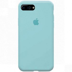 Чохол для iPhone 7 plus / 8 plus Бірюзовий Silicone Case Full Protective