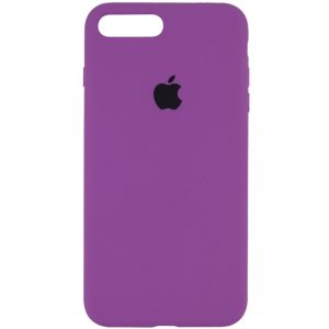 Чохол для iPhone 7 plus / 8 plus Фіолетовий Silicone Case Full Protective
