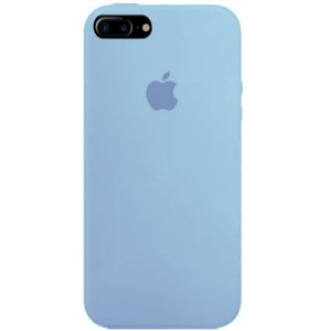 Чохол для iPhone 7 plus / 8 plus Блакитний Silicone Case Full Protective