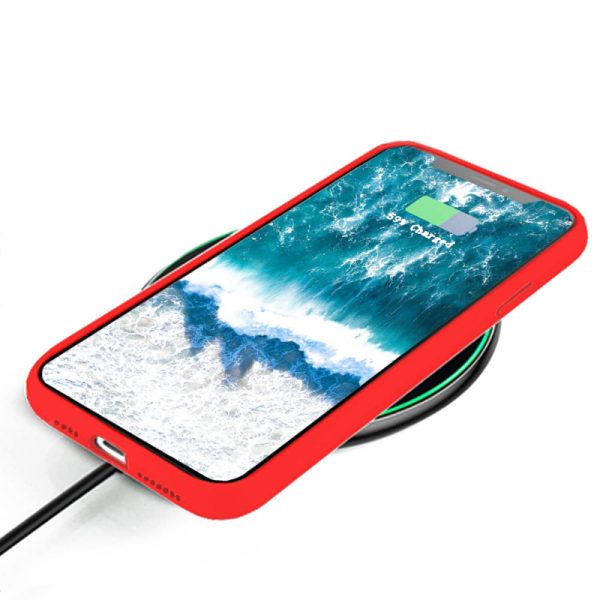 Чохол для iPhone 7 plus / 8 plus Червоний Silicone Case Full Protective - Зображення 4