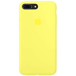 Чохол для iPhone 7 plus / 8 plus Жовтий Silicone Case Full Protective