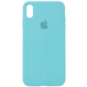 Чохол для iPhone XR Бірюзовий Silicone Case Full Protective