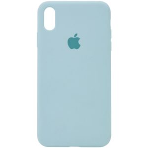 Чохол для iPhone XR Бірюзовий Silicone Case Full Protective