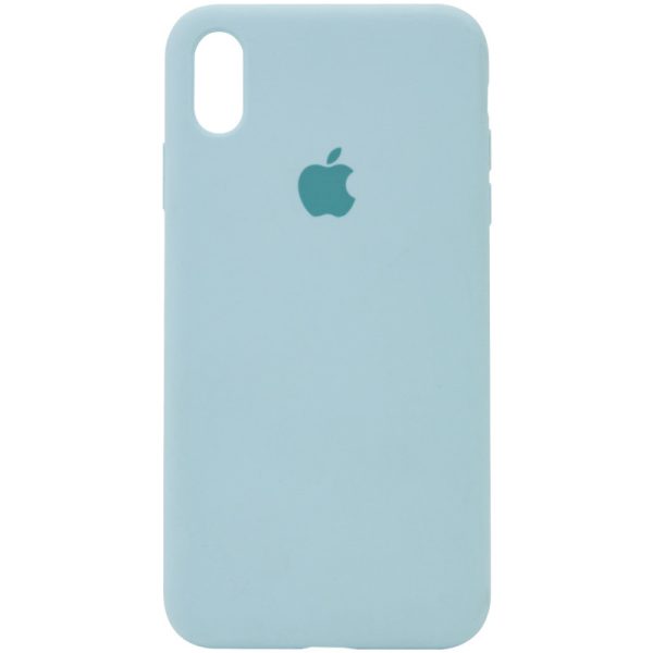 Чохол для iPhone XR Бірюзовий Silicone Case Full Protective