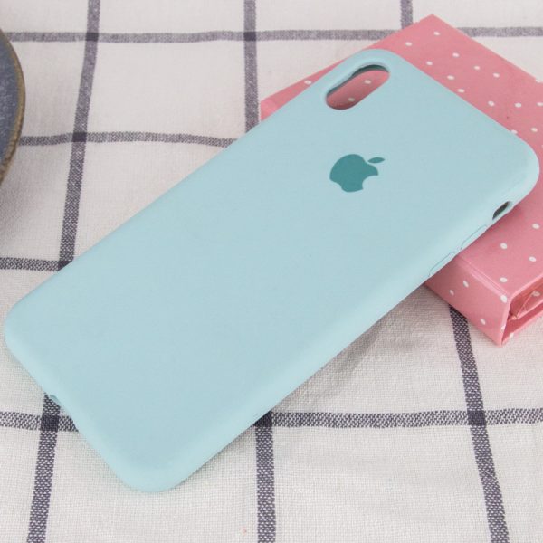Чохол для iPhone XR Бірюзовий Silicone Case Full Protective - Зображення 2