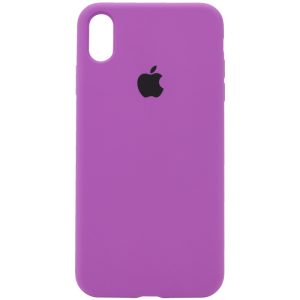 Чохол для iPhone XR Фіолетовий Silicone Case Full Protective