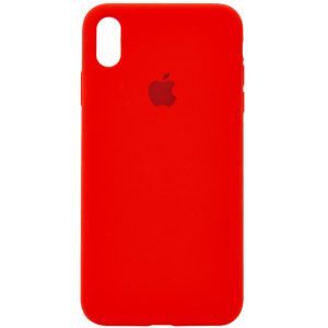 Чохол для iPhone XR Червоний Silicone Case Full Protective