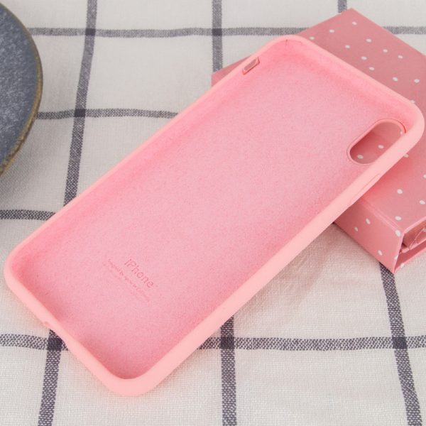 Чохол для iPhone XR Рожевий Silicone Case Full Protective - Зображення 3