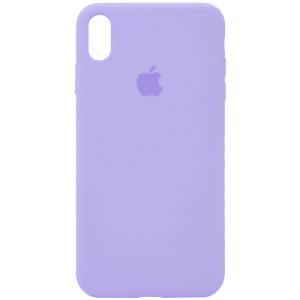Чохол для iPhone XR Фіолетовий Silicone Case Full Protective