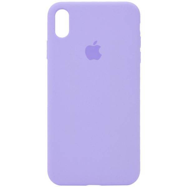 Чохол для iPhone XR Фіолетовий Silicone Case Full Protective