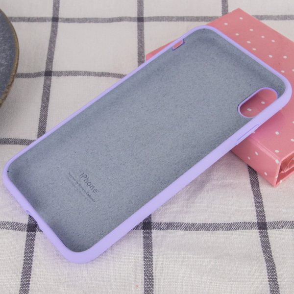 Чохол для iPhone XR Фіолетовий Silicone Case Full Protective - Зображення 3