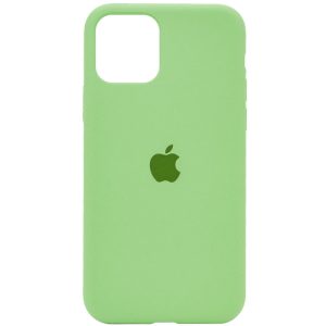 Чохол для iPhone 11 Pro М'ятний Silicone Case Full Protective