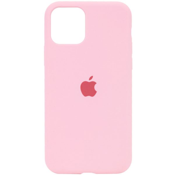 Чохол для iPhone 11 Pro Рожевий Silicone Case Full Protective