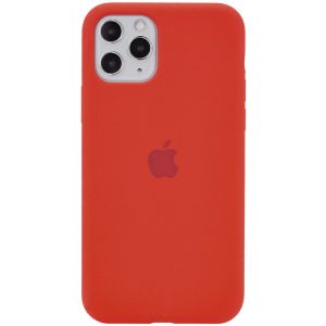 Чохол для iPhone 11 Pro Max Червоний Silicone Case Full Protective