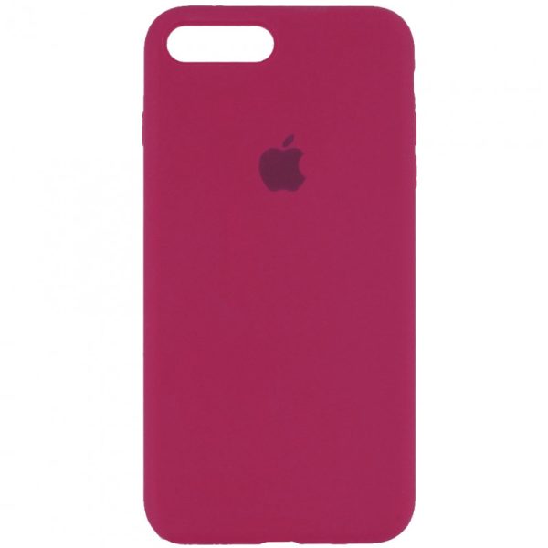 Чохол для iPhone 7 plus / 8 plus Червоний Silicone Case Full Protective