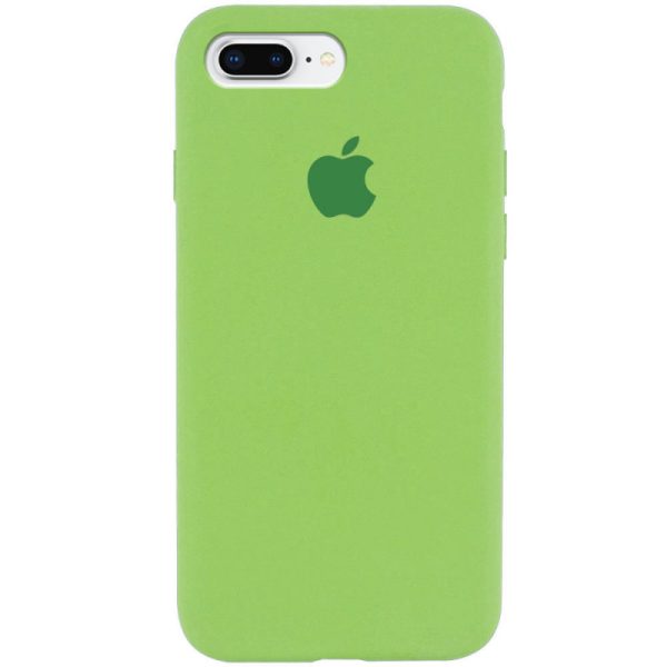 Чохол для iPhone 7 plus / 8 plus М'ятний Silicone Case Full Protective