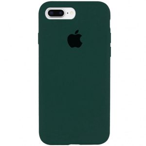 Чохол для iPhone 7 plus / 8 plus Зелений Silicone Case Full Protective