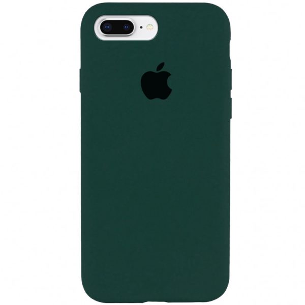 Чохол для iPhone 7 plus / 8 plus Зелений Silicone Case Full Protective