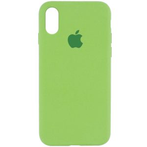 Чохол для iPhone XR М'ятний Silicone Case Full Protective