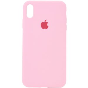Чохол для iPhone XR Рожевий Silicone Case Full Protective