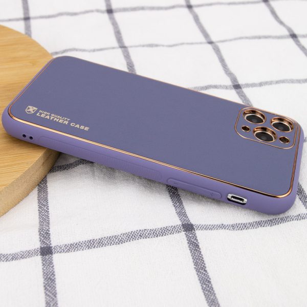 Шкіряний чохол для Apple iPhone 11 Pro Сірий Xshield - Зображення 3