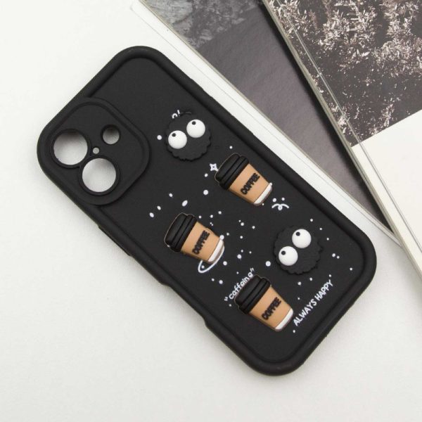 Чохол для iPhone 16 Чорний TPU Toys Case - Зображення 2