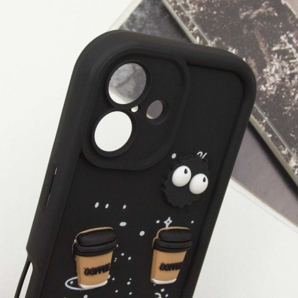 Чохол для iPhone 16 Чорний TPU Toys Case - Зображення 6