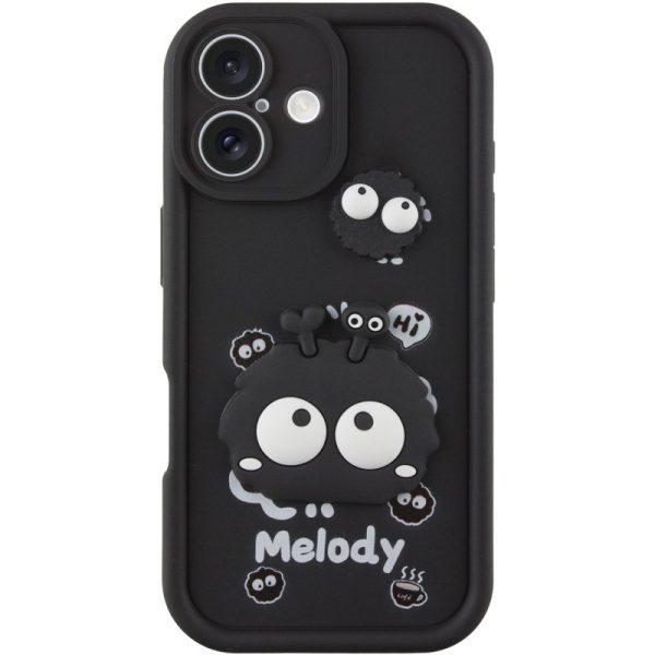 Чохол для iPhone 16 Чорний TPU Toys Case
