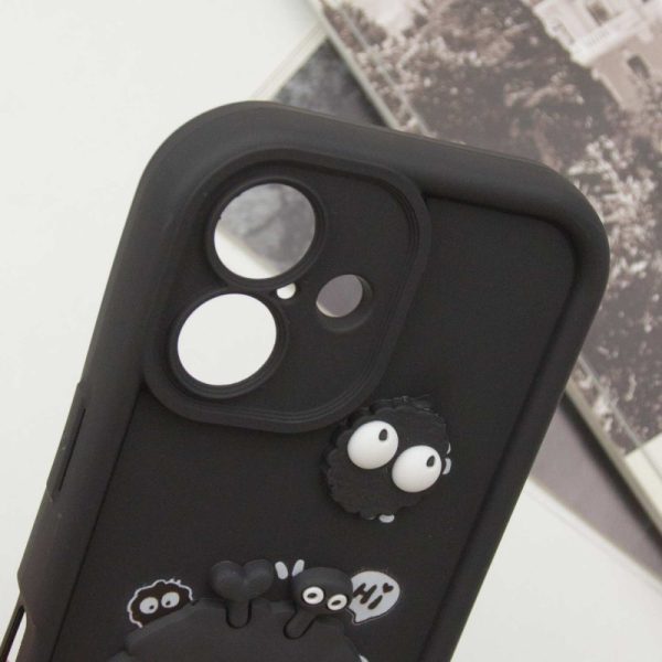 Чохол для iPhone 16 Чорний TPU Toys Case - Зображення 4