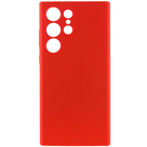 Чохол для Samsung Galaxy S23 Ultra Червоний Silicone Cover Lakshmi Full Camera