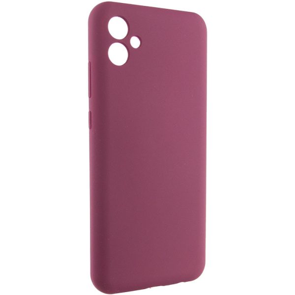 Чохол для Samsung Galaxy A04e Бордовий Silicone Cover Lakshmi Full Camera - Зображення 2